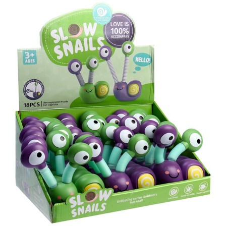 Developing toy "Snail" Light, Mix Colors-3