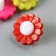 A set of buttons of decorative plastic "Flower flowers" (set 22 pcs) 1.5x1.5 cm