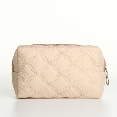 Lightning cosmetic bag, beige color-2