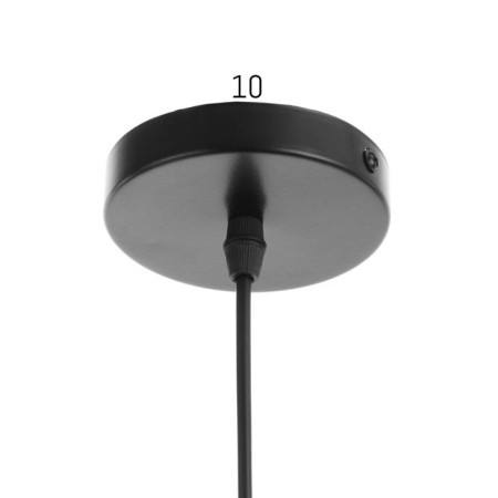 Lamp Bayerlux 40306/1 E27 40W Black-gold 40x40x50-150 cm-4