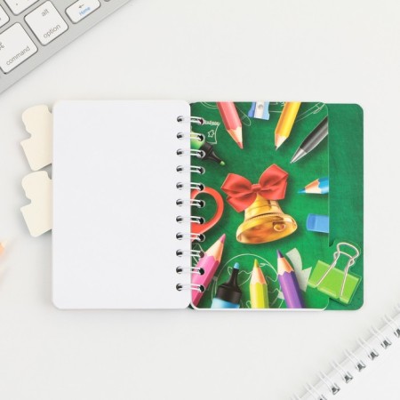 Notepad Notepad with dividers on the crest of “Success in study” A7 format, 40 sheets-3