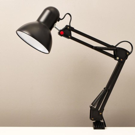 HELP lamp E27, on the clamp (220V) Black h = 55 cm (811) Risalux