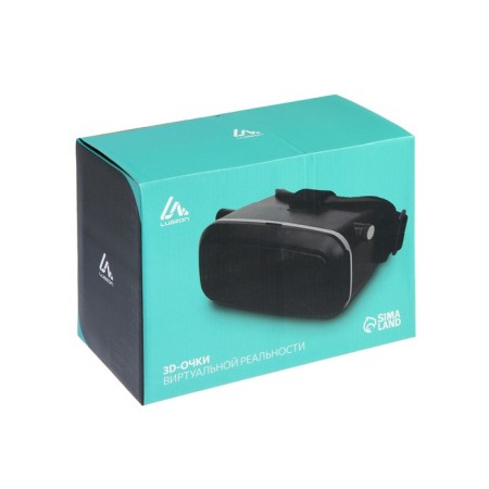 3D virtual reality glasses Luazon, smartphones up to 6.5 "(75x160mm), black-6