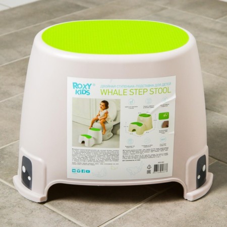 Baby "Step" stand, green color-8