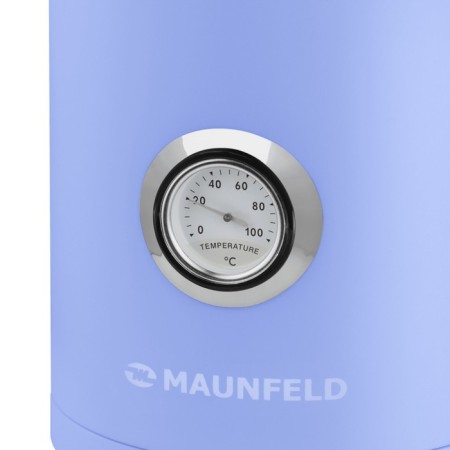 Electric kettle Maunfeld MFK-631DB, plastic, Metal flask, 1.7 l, 2200 watts, blue-6