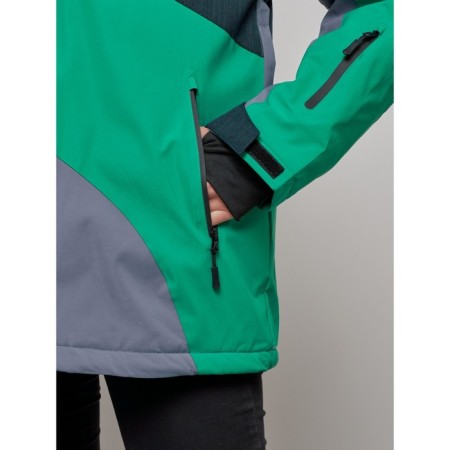 Ski suit female, size 58, black color-9