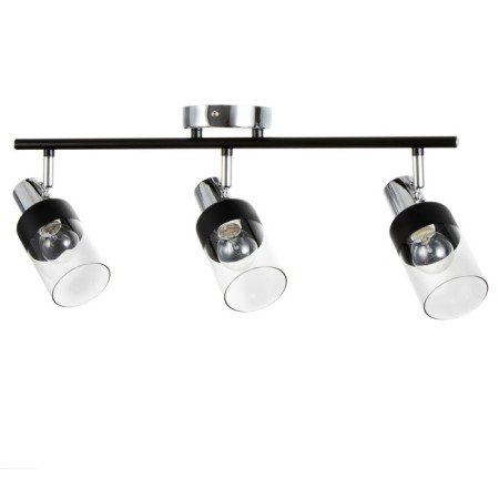 Lamp "Masumi" 3x40 W E14 black/chrome 58x10x20cm-3