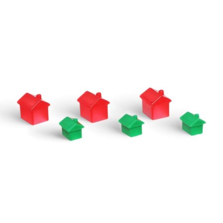 New Year's board game "New Year: Money Polys. Winter City ”, 60 cards, 2 cubes, 6 chips, 10+-9