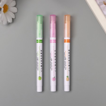 Hand-penal pen for creativity "3 drawings" set 3 pcs 13 cm-3
