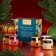New Year. Gift set of "delicious New Year", honey+tea