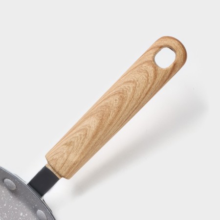Pan pancake shade Grit, D = 22 cm, Soft-Touch handle, anti-stick coating, induction, color gray color-2