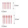Continator stand for stained parts, 4 types of holders