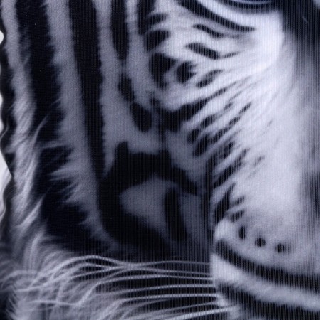 Antistress Pillow "Tiger", gray-4