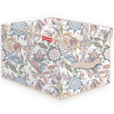 Кофр для хранения Hausmann Paisley 30x40x25 см, бежевый