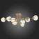 Ceiling EVOLUCE lamp. Sle155702-08. More. 8x40 watts, E14, 100x64x34 cm, golden color