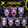 Happy Valley Magnetic set "Fluffy villain"