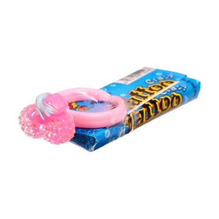 Chewing gum "Crazy Tattoo" with a ring, 2.6 g *50 pcs-33