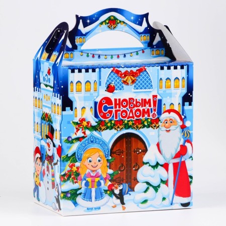 Box Gift New Year Castress "Fortress" 18.2 x 11.5 x 26 cm-1