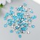 Decor for creativity in the bottle "Rhinestones. Blue water" set 250 pcs d = 0.6 cm 4x3x3 cm