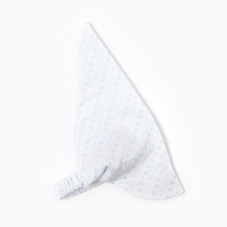 Baby scarf, blue color, size 50-52