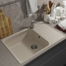 Kitchen carrier made of stone Uperwood UPD-400, 740x480 mm, rectangular, lungs color