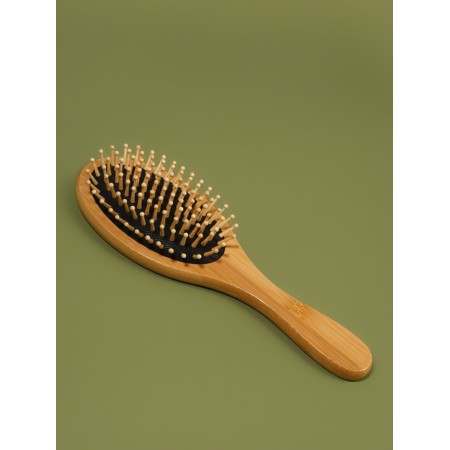 Massage comb comb 24*8cm bamboo/rubber Chern suspension/package QF