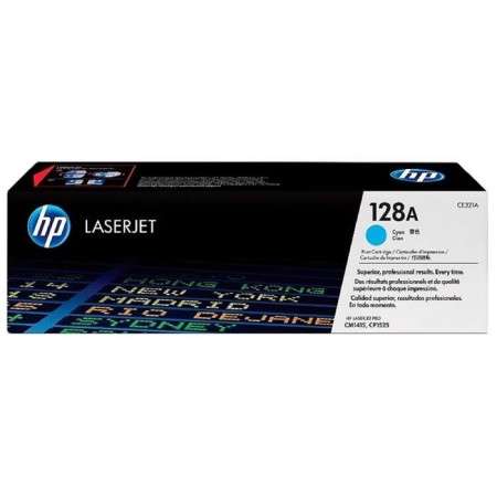 HP 128A CE321A cartridge for CM1415/CP1525 (1300K), blue