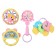 A set of rattles "Gather me", with a teether, 4 pcs.