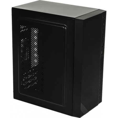 The ACCORD ACC-263B case is black without BP MATX 1x80mm 2xusb2.0 1xusb3.0 audio