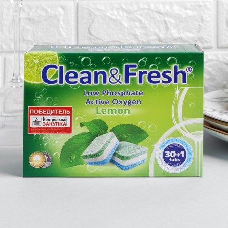 Clean & Fresh all in 1, 30 pcs.