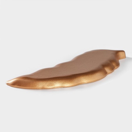 Fruit dish "Golden Leaf", 27 × 10 cm, gold color-2