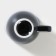 Porcelain coffee coffee "Watercolor", 70 ml, black color
