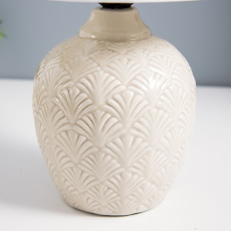 Avril table lamp E27 40W Beige 20x20x30 cm Risalux-3