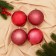 Set of balls plastic D-10 cm, 4 pcs "Chara of Magic" Red Red