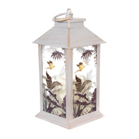 Night Exotes LED from batteries 3HAAA Gray with a golden patina 14x14x29.5 cm Risalux-7