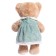 Soft toy "Bear" in a green dress, 30 cm