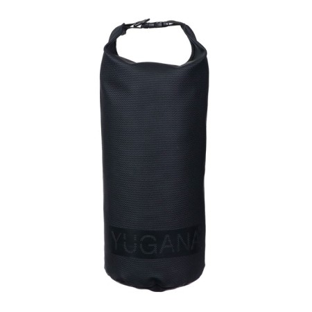 Yugana Germushka, PVC, waterproof 15 liters, reinforced, one belt, black-4