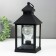 Nightlight "Lantern 3" LED from batteries 3HAAA Black 10.5x10.5x21.5 cm Risalux