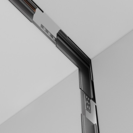 Connector Corner Internal Exignes built under GCL 9.5 mm, black-3