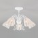 Floranse chandelier, 5x60W E27, white color