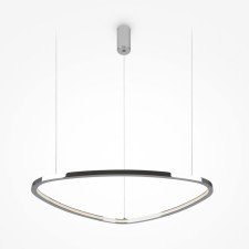 Suspension lamp Maytoni Mod072PL-L28CH3K, 1XLED, 25W, 65x53x120 cm, 1500lm, color chromium