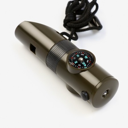 Compass "scout", with a whistle and a flashlight-1
