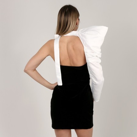 Carnival accessory - sleeve + voluminous shoulder, white color + surprise-2