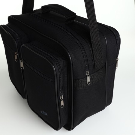Male bag, luris, black color-3