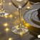 Garland "tinsel" 5 m Rosa, IP20, silver thread, 100 LED, glow warm white, 12 V
