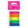 Bookmarks with adhesive edge plastic 12x45 mm, Erichkrause "Neon", 125 sheets 5 colors
