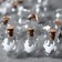 Garland “thread” 1.6 m with nozzles “Balls with a deer”, IP20, silver thread, 15 LED, glow warm white, AAX2