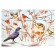 Demonstration paintings A3 "Wintering and migratory birds" Methodical material