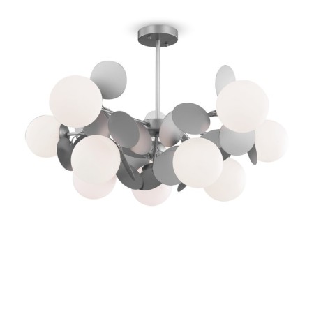Freya Fr5165PL-10S SATELLITE, 800x800x380 mm, E27, 10x60W, Silver Color