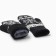 Women's mittens "snowflake" Color black, size 20